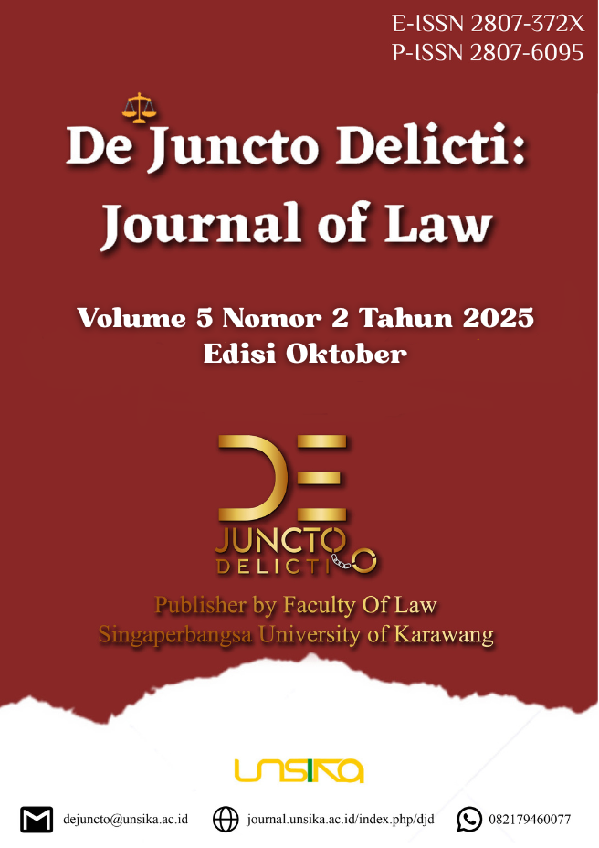 					Lihat Vol 5 No 2 (2025): Volume 5 Nomor 2 Edisi  Oktober 2025
				